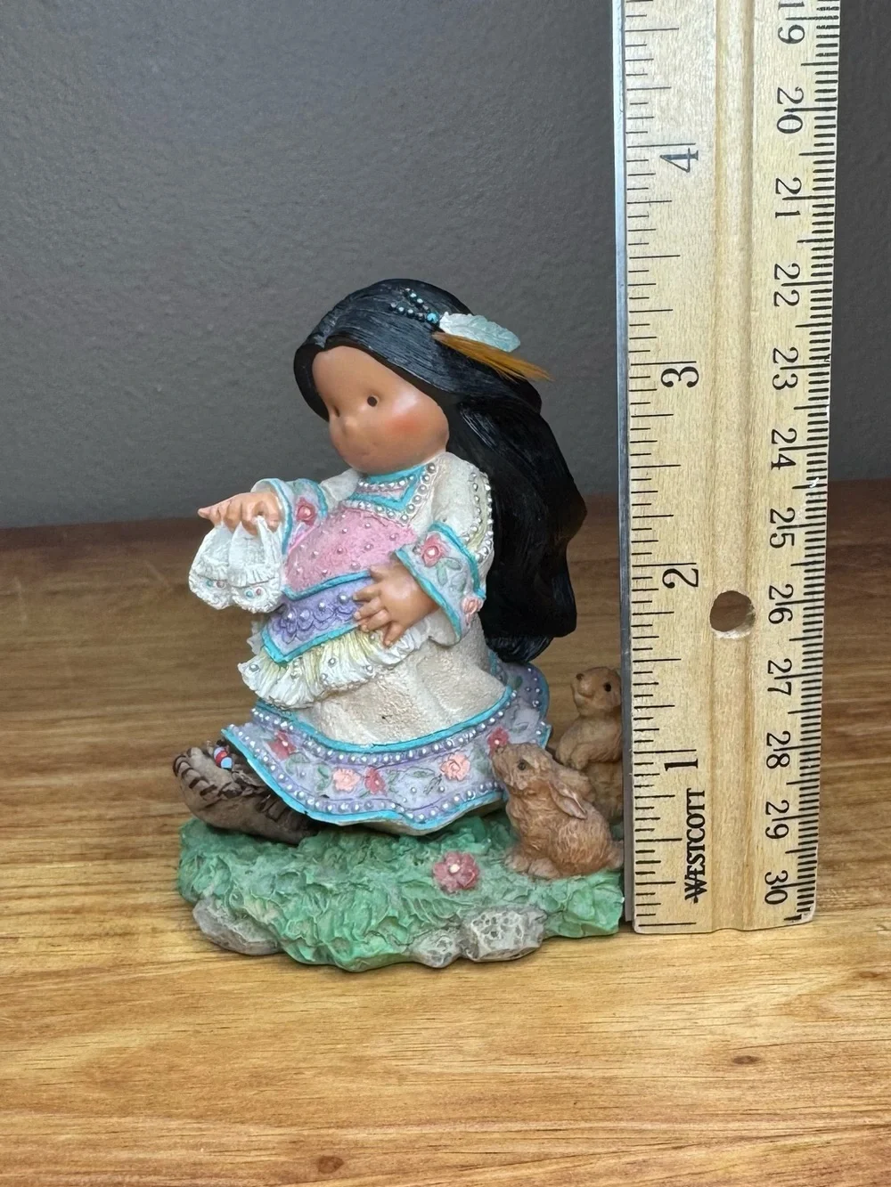 Friends of the Feather Enesco #876453 Love is Patient Expecting Native American
